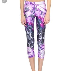 Terez purple tye dye leggings